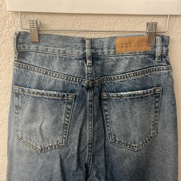 Women's Pacsun High Rise Straight Denim Jeans, Size 25 - Picture 8 of 16
